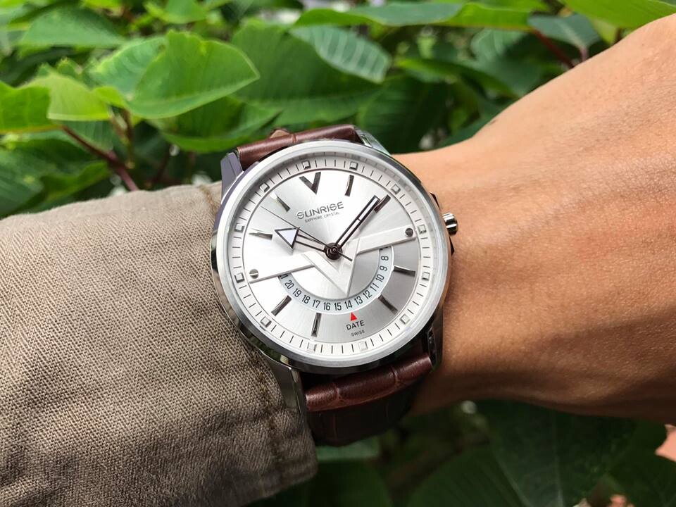 SUNRISE 1116PA | ĐỒNG HỒ NAM DÂY DA
