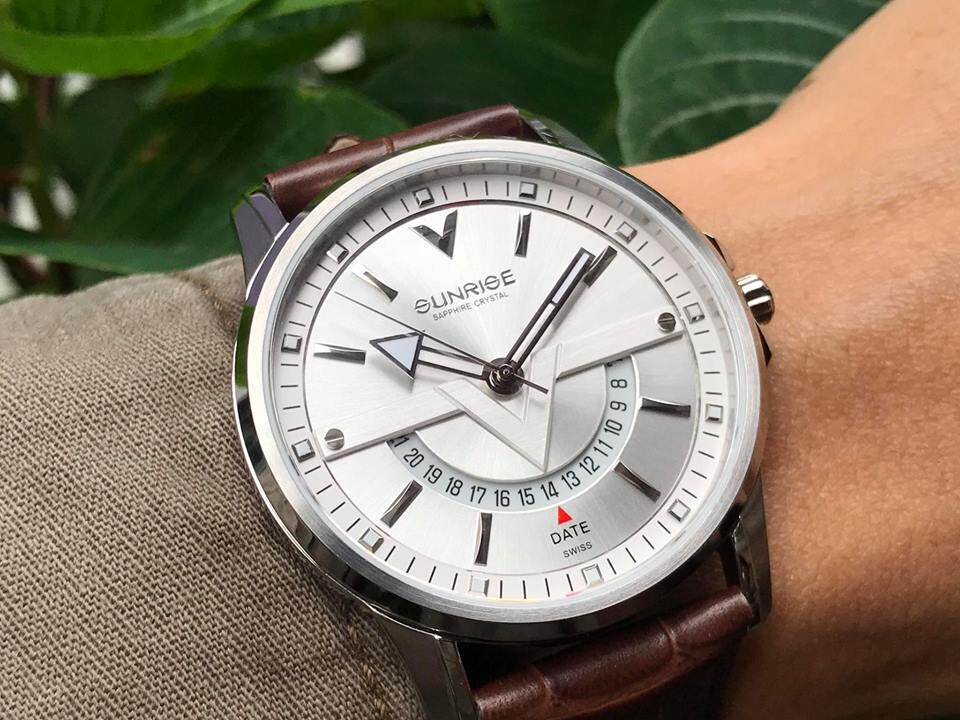 SUNRISE 1116PA | ĐỒNG HỒ NAM DÂY DA