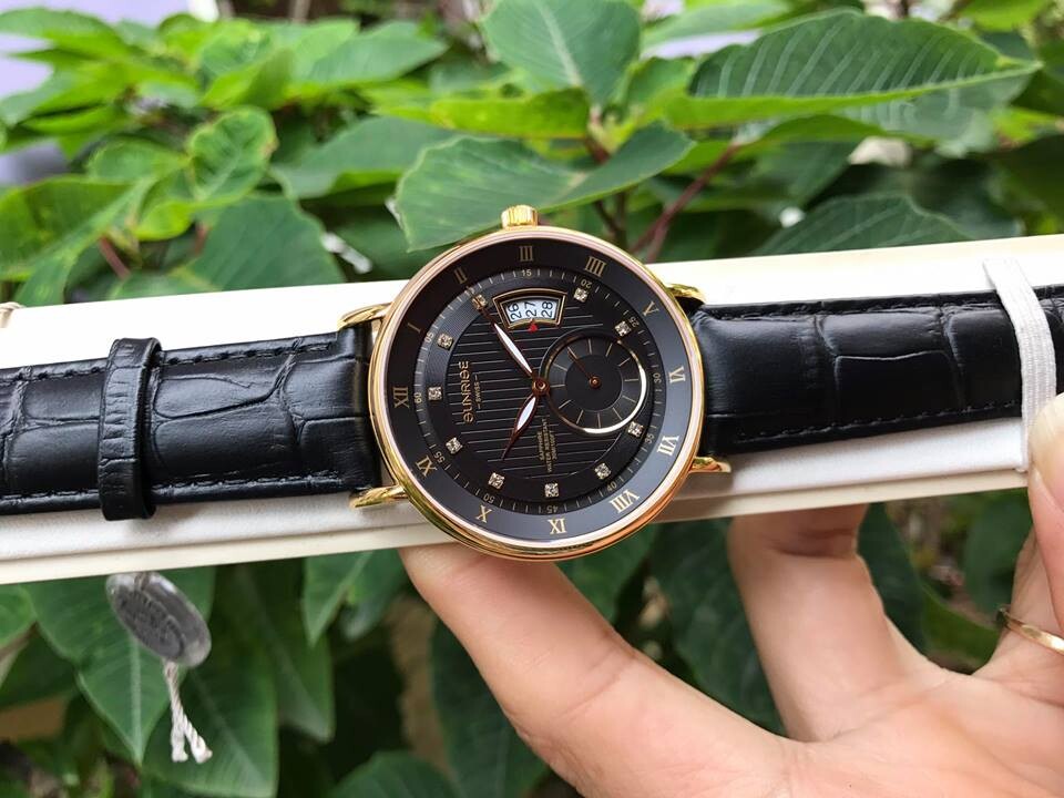 SUNRISE 1118PA | ĐỒNG HỒ NAM DÂY DA