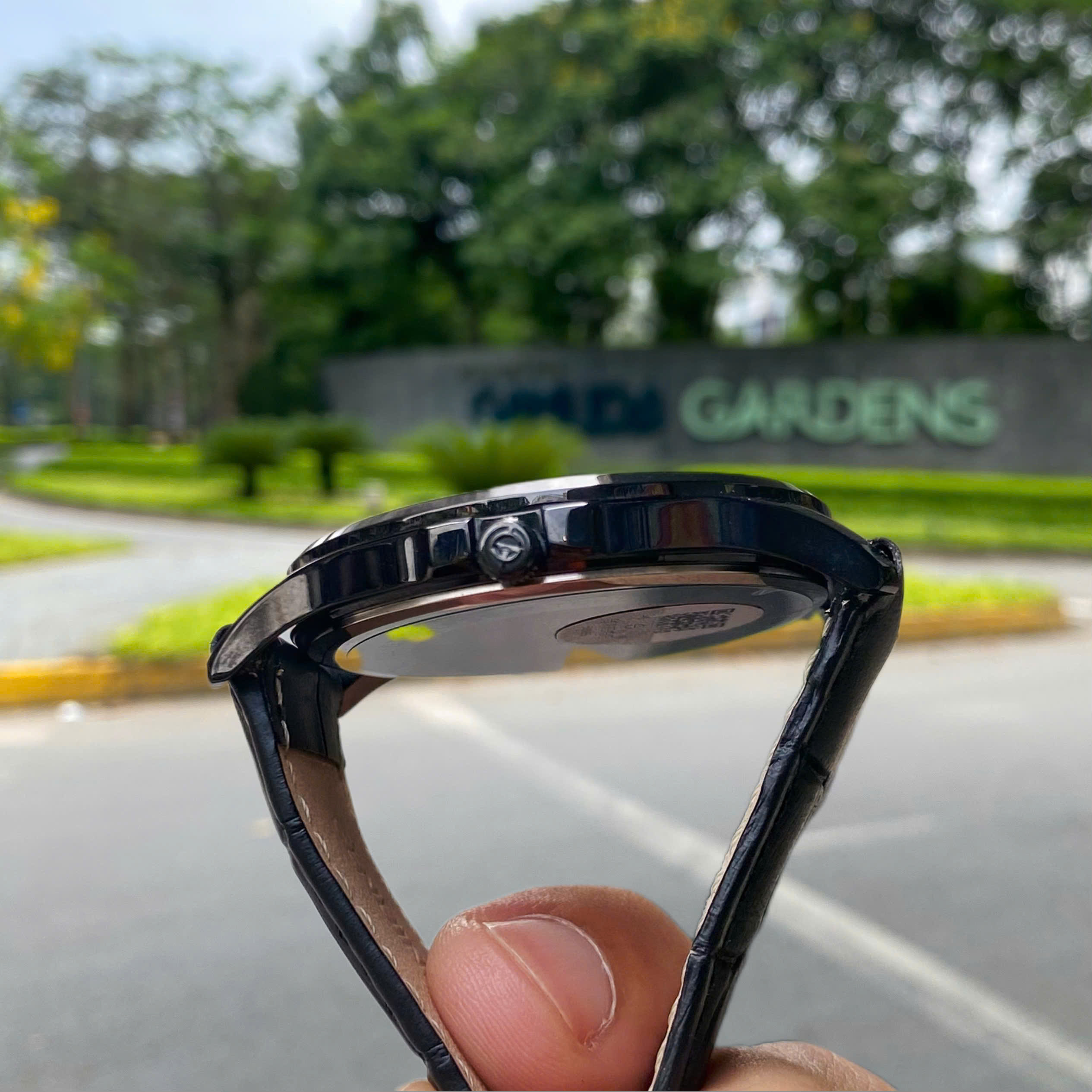 ĐỒNG HỒ NAM DÂY DA SUNRISE 1120PA