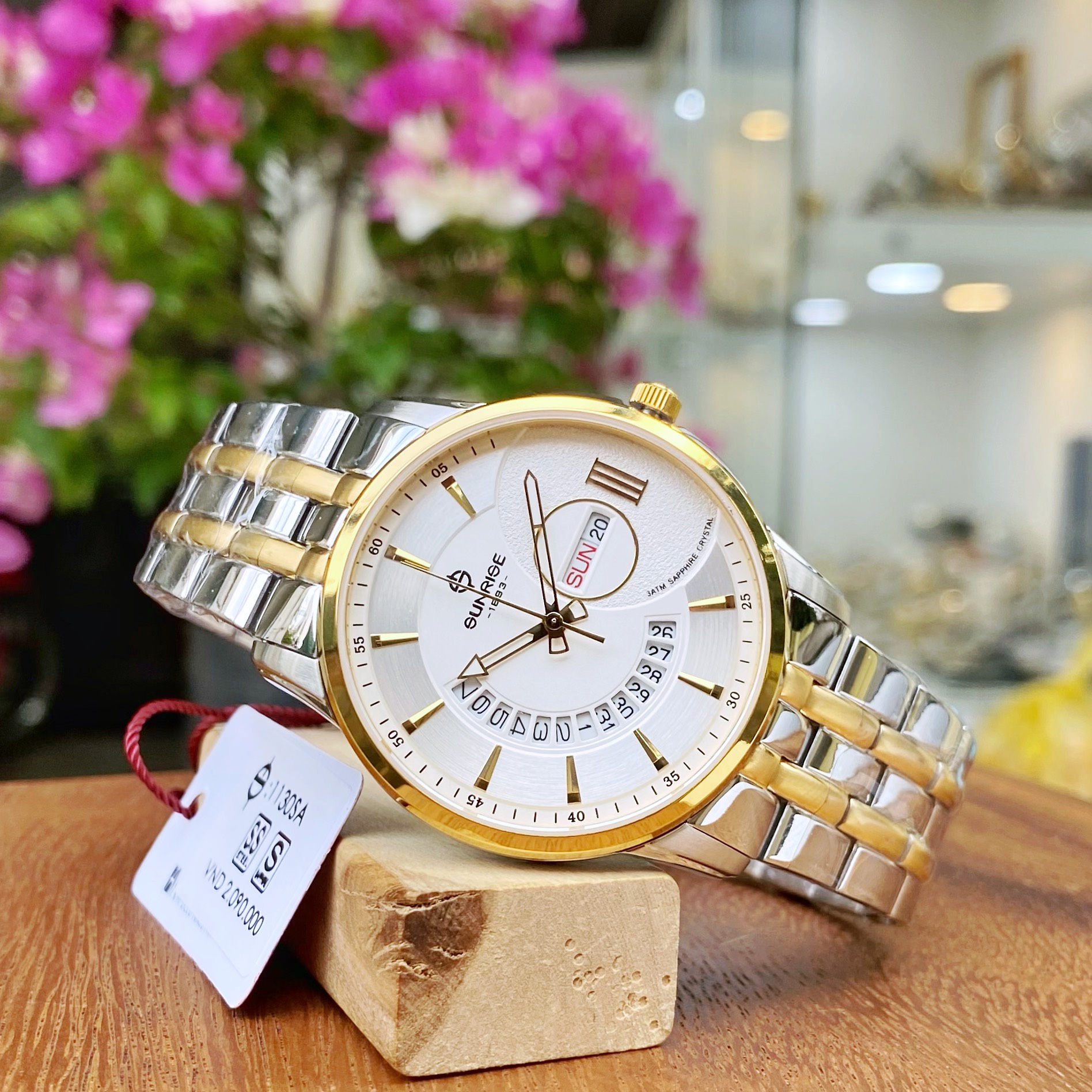 ĐỒNG HỒ SUNRISE 2 LỊCH 1130SA