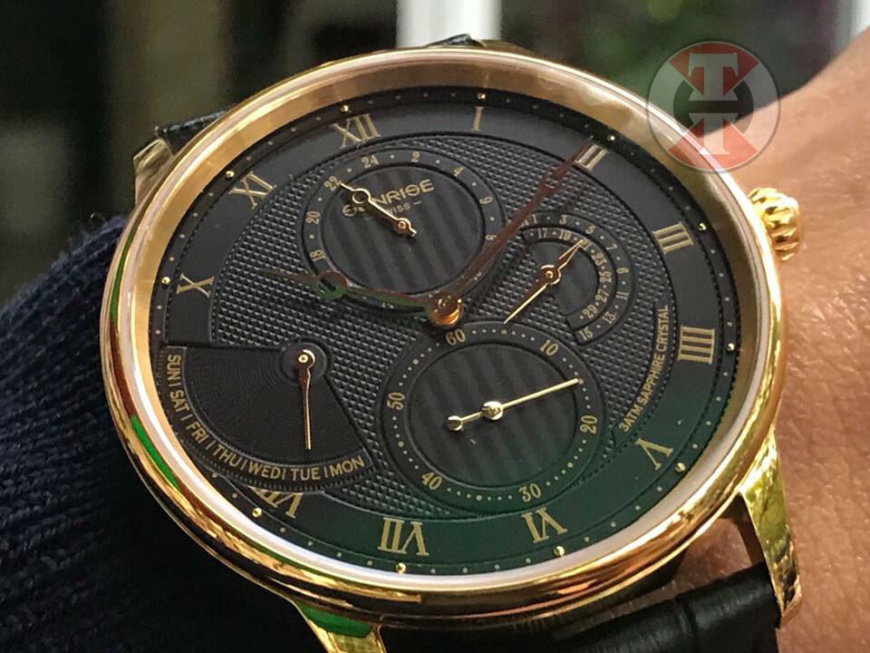 ĐỒNG HỒ NAM DÂY DA SUNRISE 1134PA