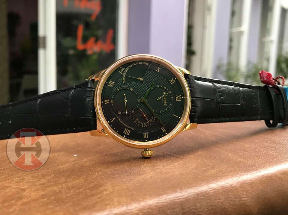 ĐỒNG HỒ NAM DÂY DA SUNRISE 1134PA