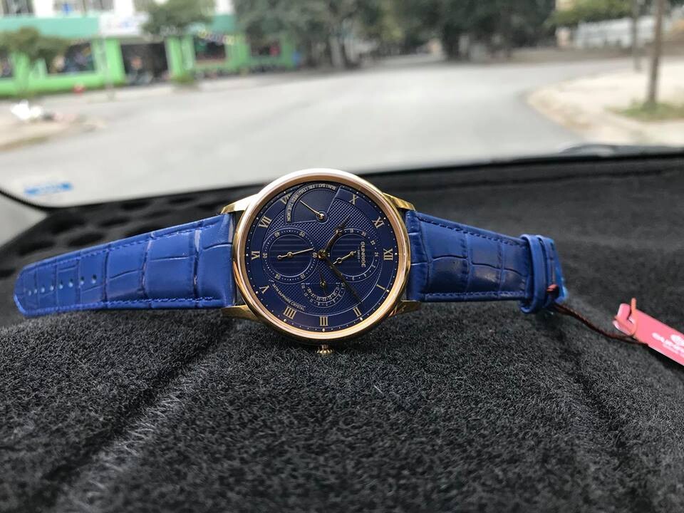 ĐỒNG HỒ NAM DÂY DA SUNRISE 1134PA