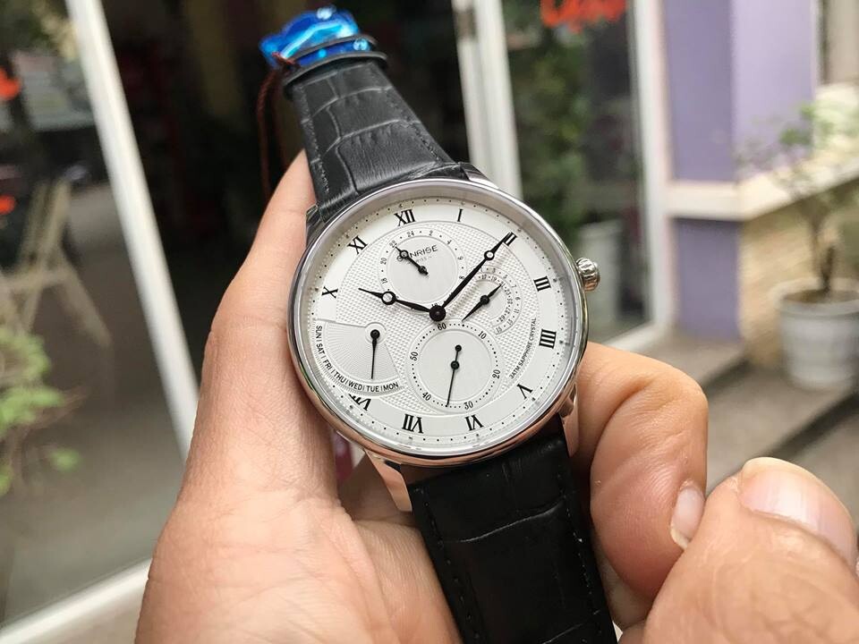 ĐỒNG HỒ NAM DÂY DA SUNRISE 1134PA