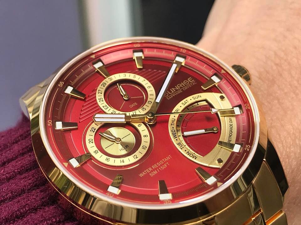 ĐỒNG HỒ NAM 6 KIM SUNRISE 1136SA