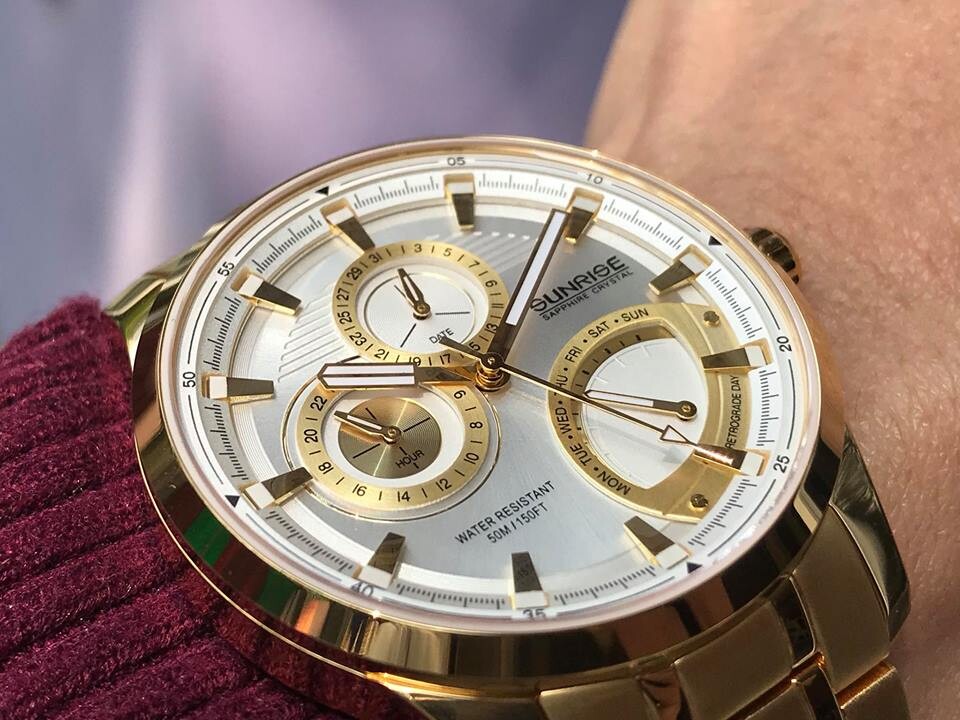 ĐỒNG HỒ NAM 6 KIM SUNRISE 1136SA