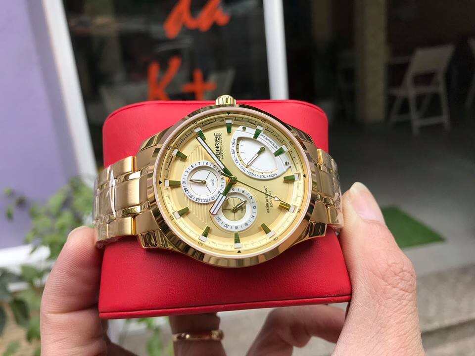 ĐỒNG HỒ NAM 6 KIM SUNRISE 1136SA