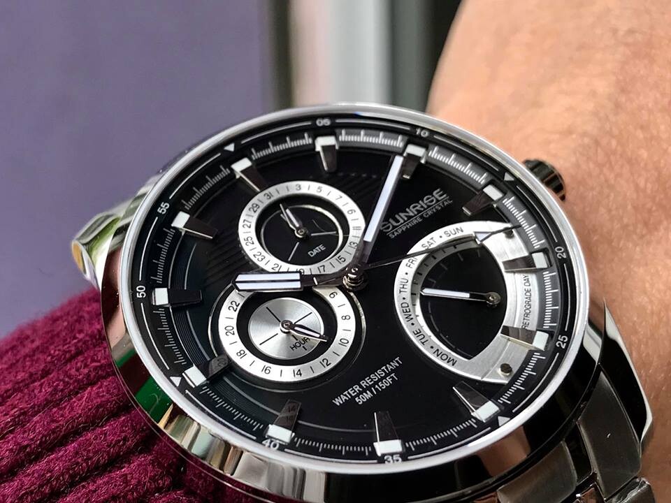 ĐỒNG HỒ NAM 6 KIM SUNRISE 1136SA