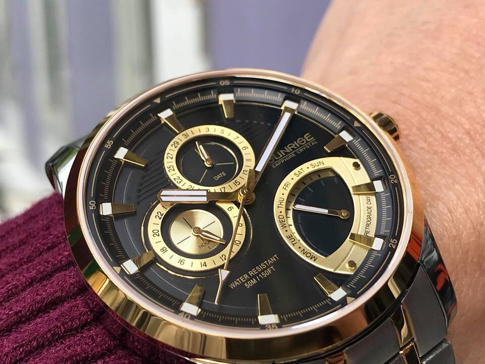 ĐỒNG HỒ NAM 6 KIM SUNRISE 1136SA