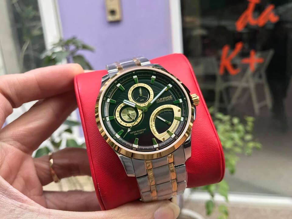 ĐỒNG HỒ NAM 6 KIM SUNRISE 1136SA