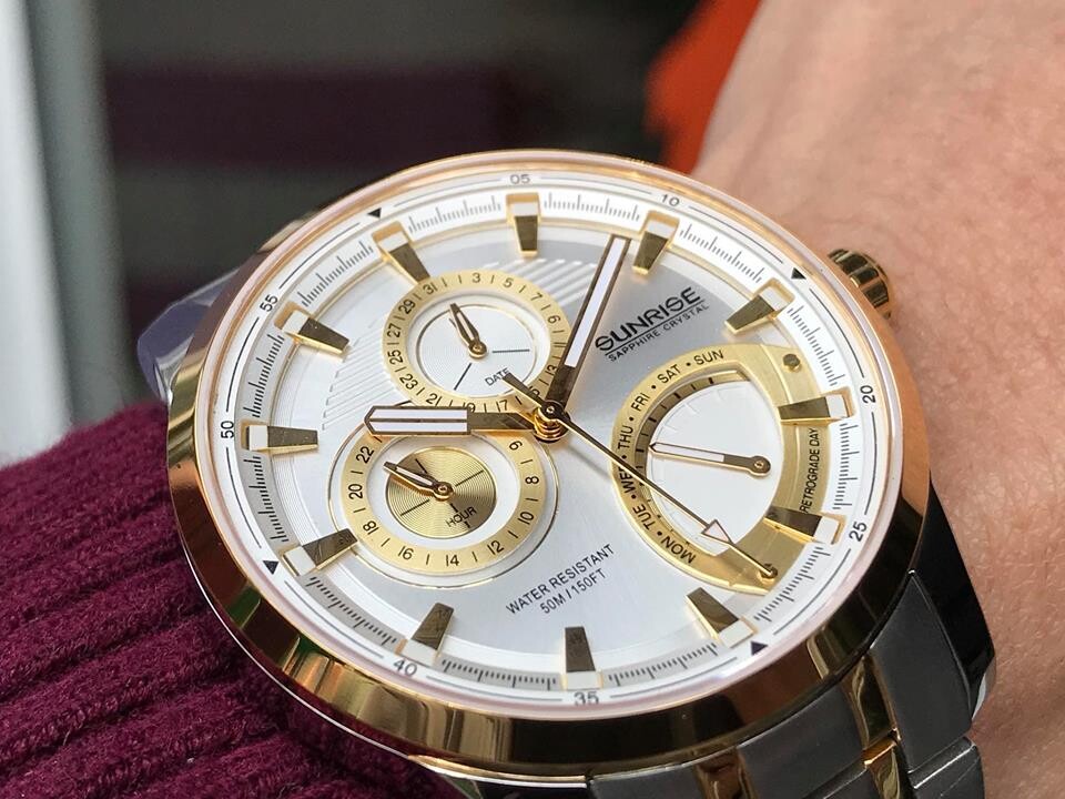 ĐỒNG HỒ NAM 6 KIM SUNRISE 1136SA