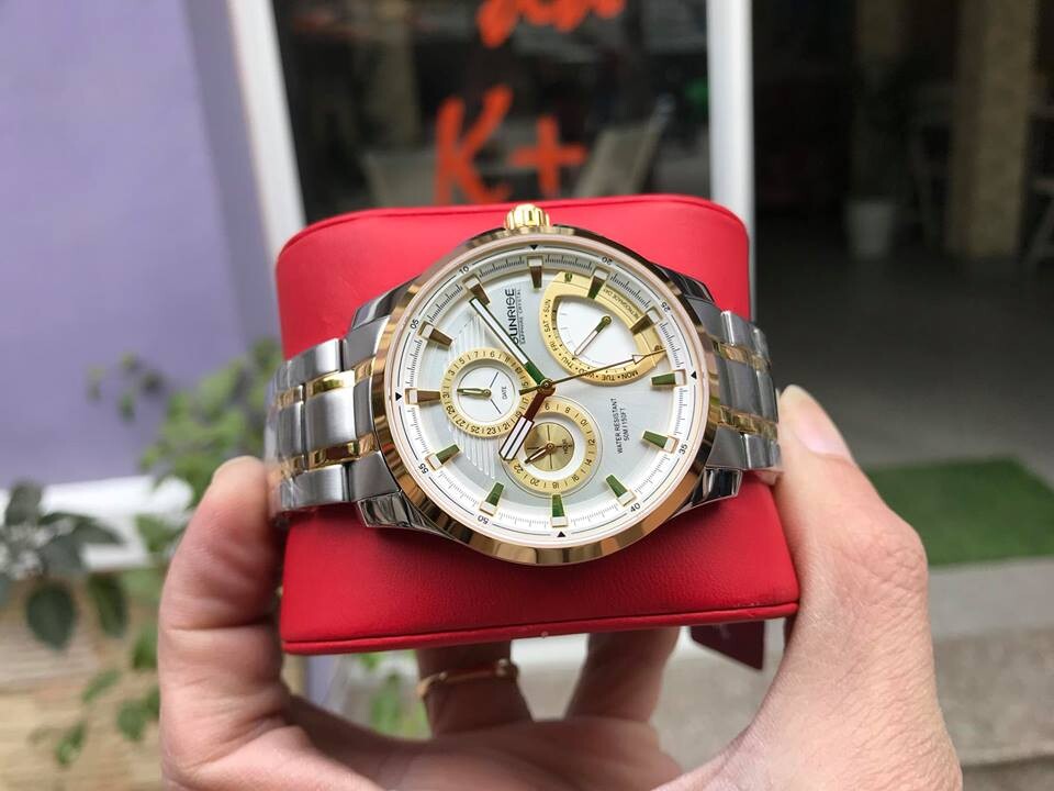 ĐỒNG HỒ NAM 6 KIM SUNRISE 1136SA