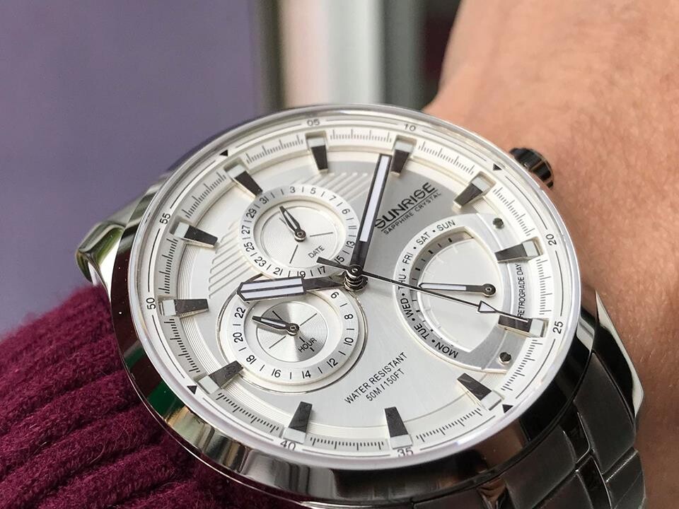 ĐỒNG HỒ NAM 6 KIM SUNRISE 1136SA