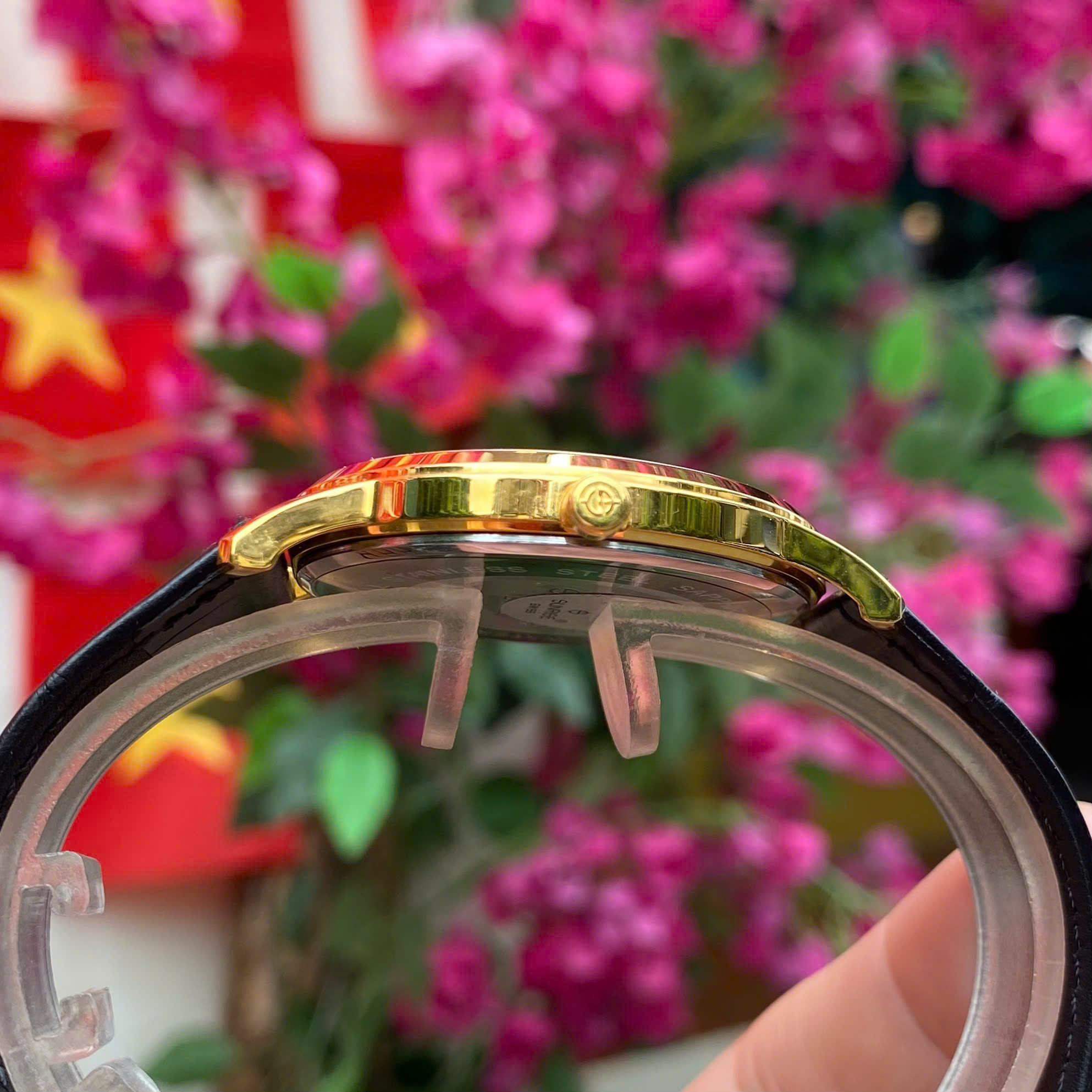 ĐỒNG HỒ NAM SUNRISE DÂY DA 1138PA