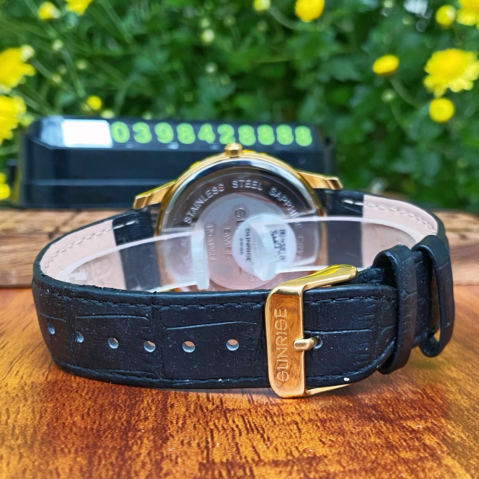 ĐỒNG HỒ NAM SUNRISE DÂY DA 1138PA