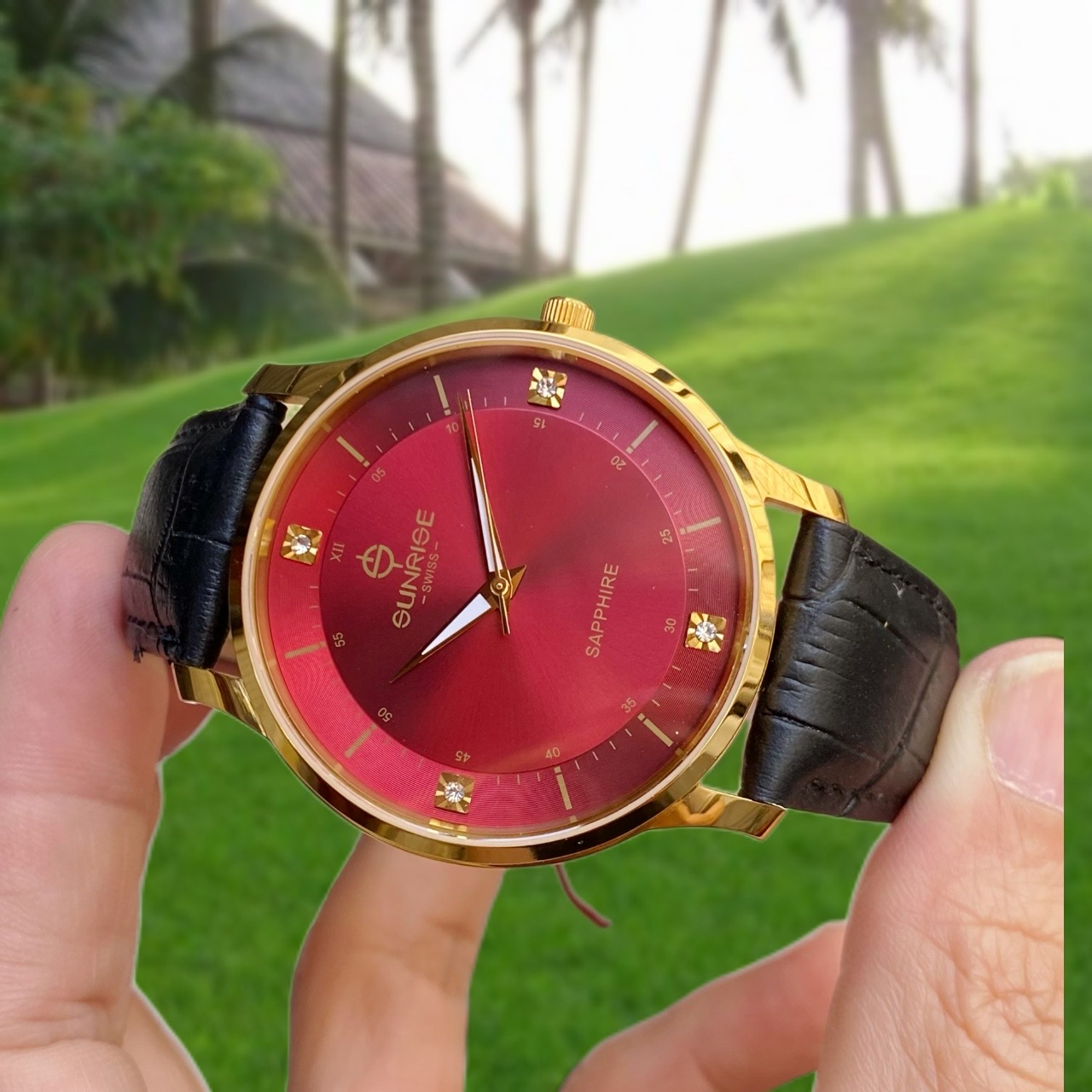 ĐỒNG HỒ SUNRISE 3 KIM 1142PA