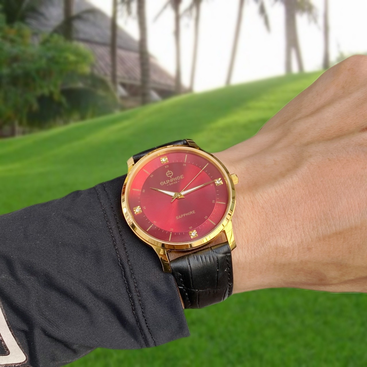 ĐỒNG HỒ SUNRISE 3 KIM 1142PA