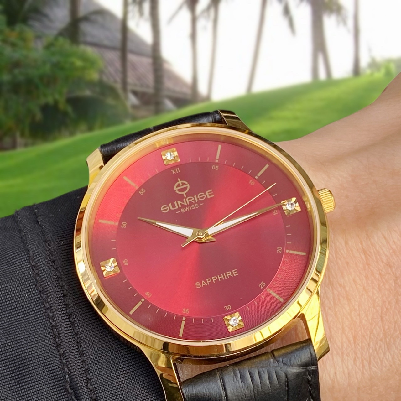 ĐỒNG HỒ SUNRISE 3 KIM 1142PA