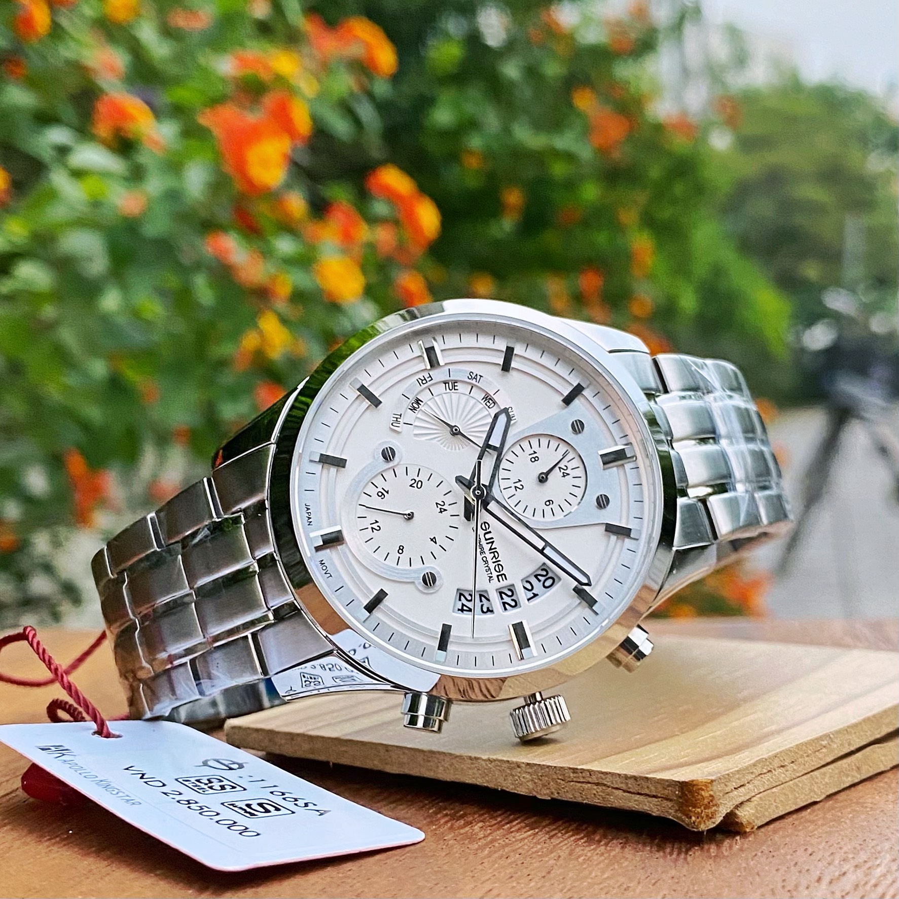 ĐỒNG HỒ NAM THỂ THAO SUNRISE 1166SA