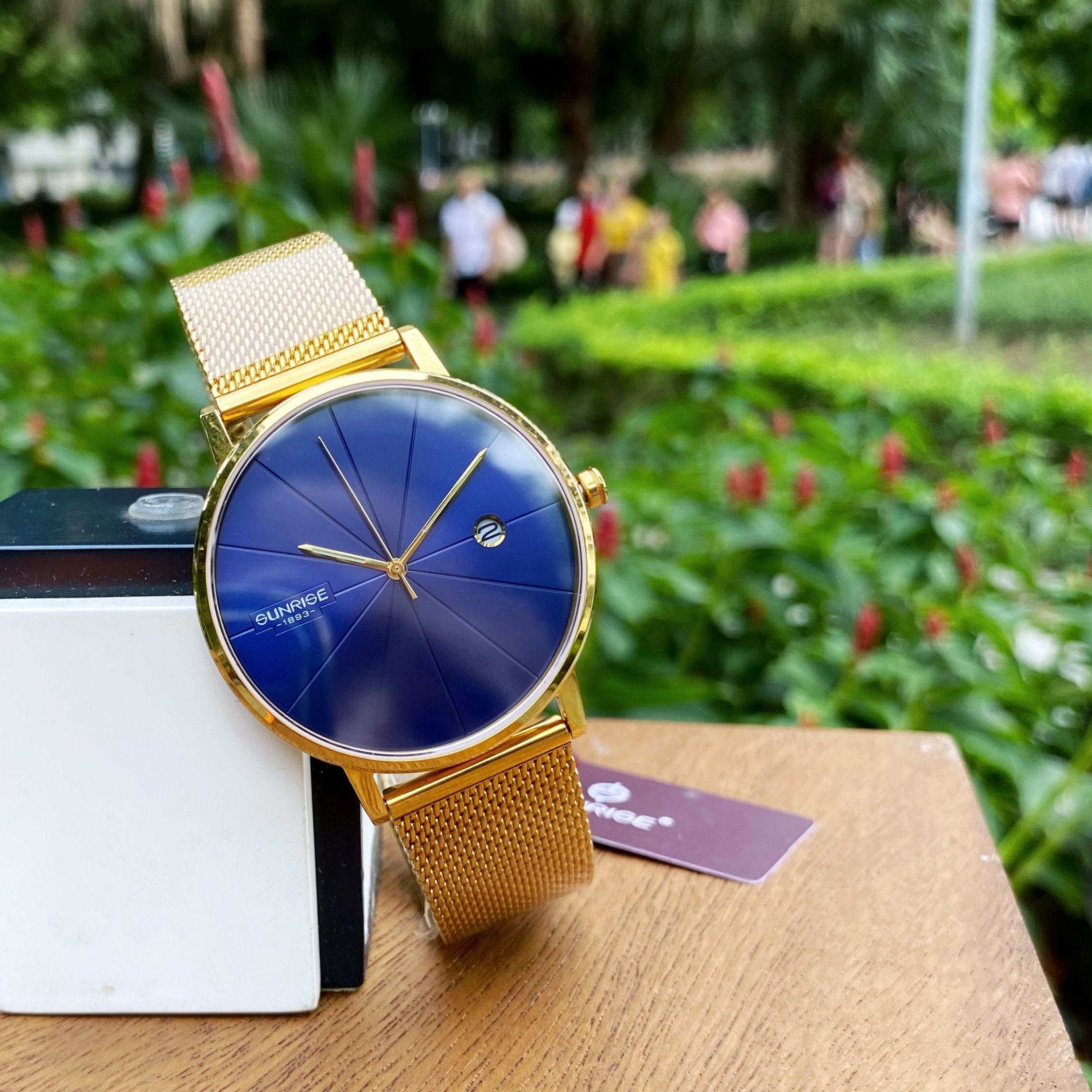 ĐỒNG HỒ NAM SUNRISE 1189SA DÂY LƯỚI