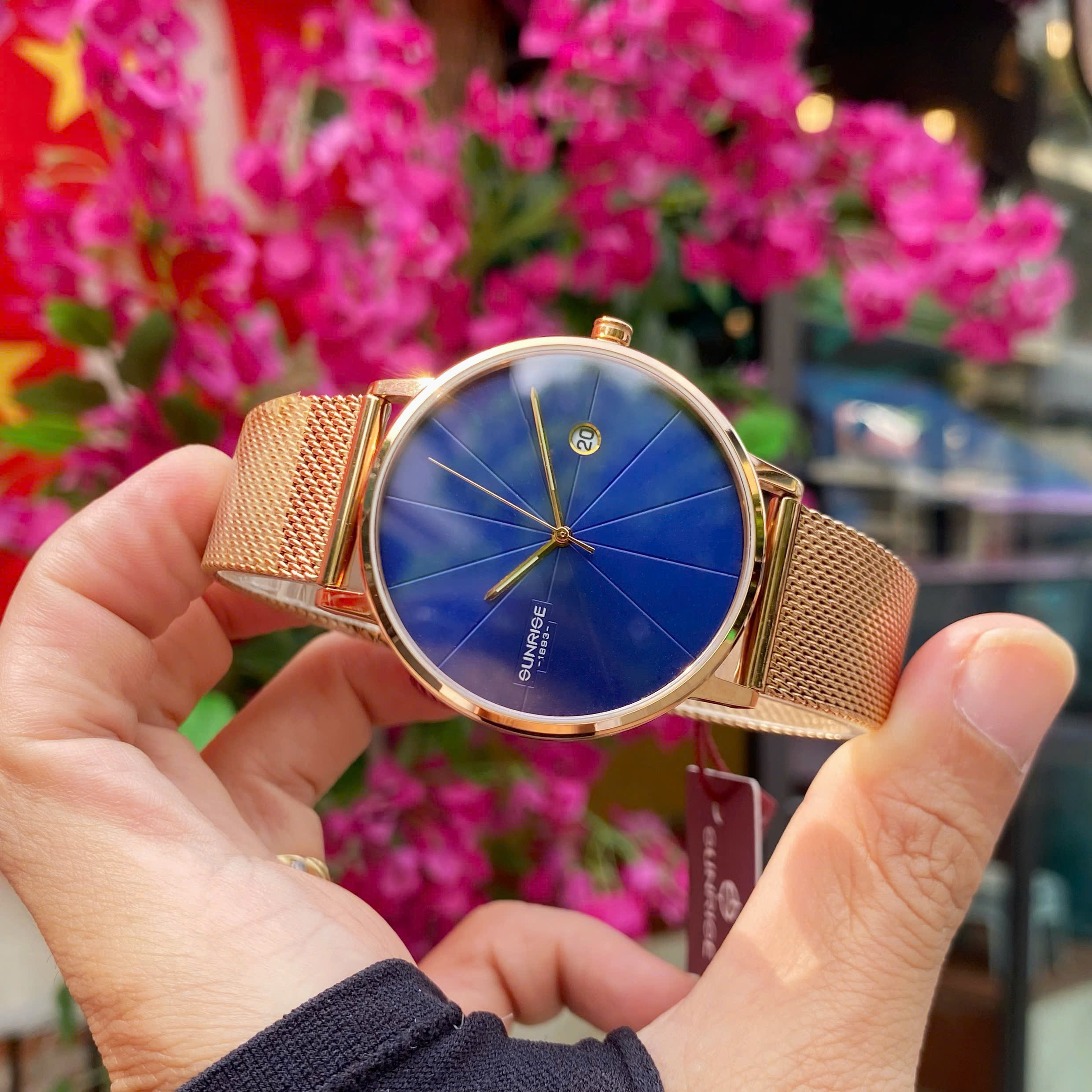 ĐỒNG HỒ NAM SUNRISE 1189SA DÂY LƯỚI