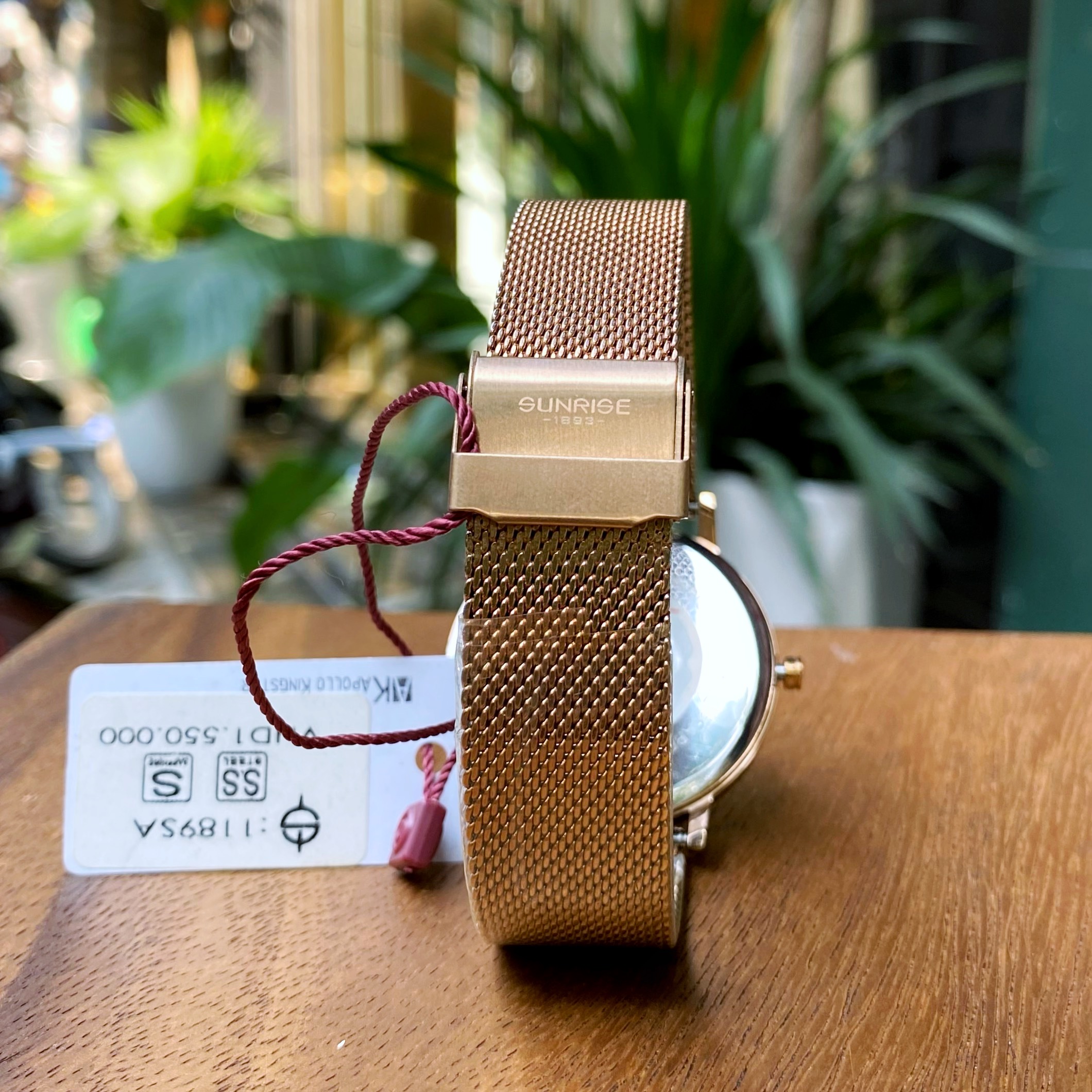 ĐỒNG HỒ NAM SUNRISE 1189SA DÂY LƯỚI