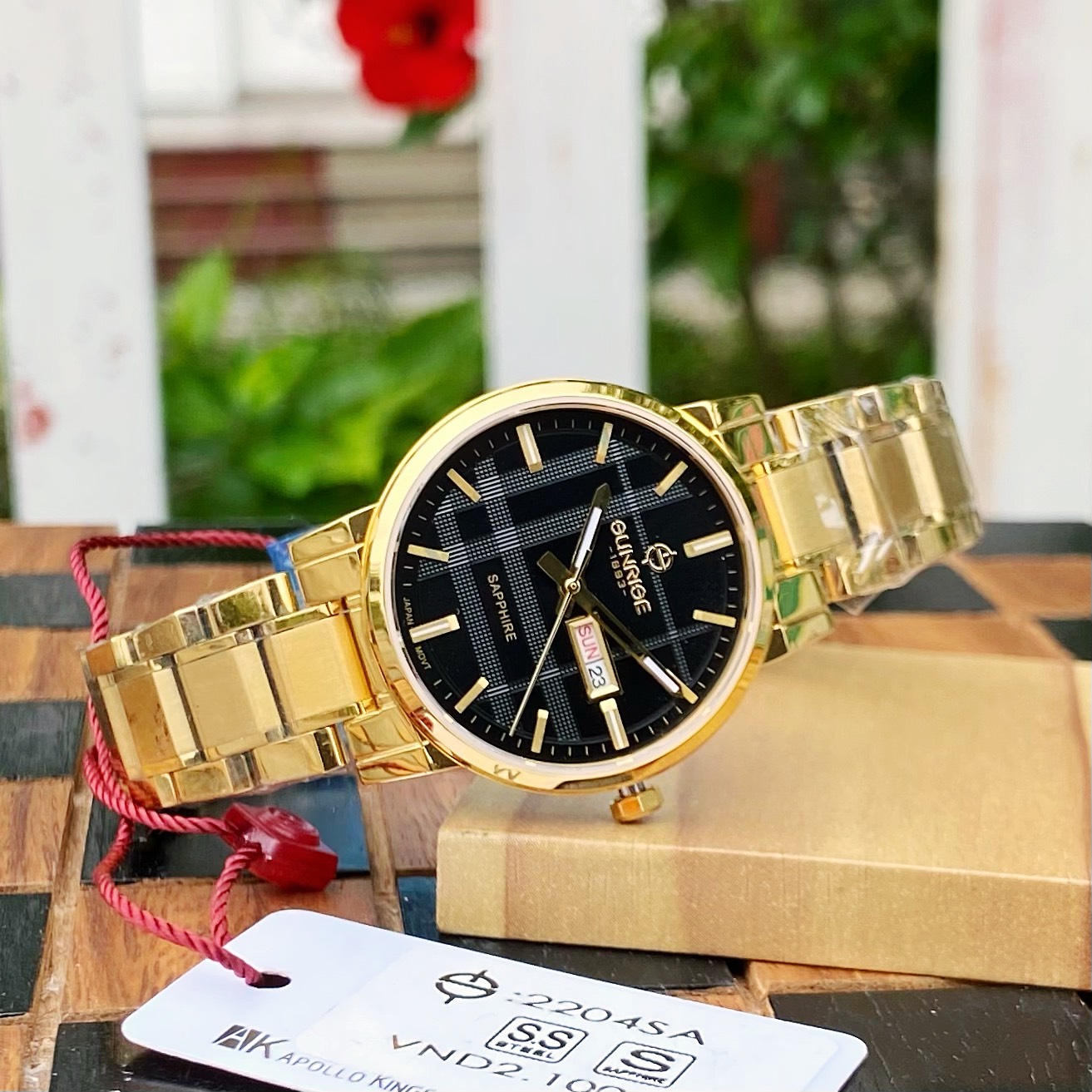 ĐỒNG HỒ ĐÔI SUNRISE 1204SA VÀ 2204SA CHÍNH HÃNG