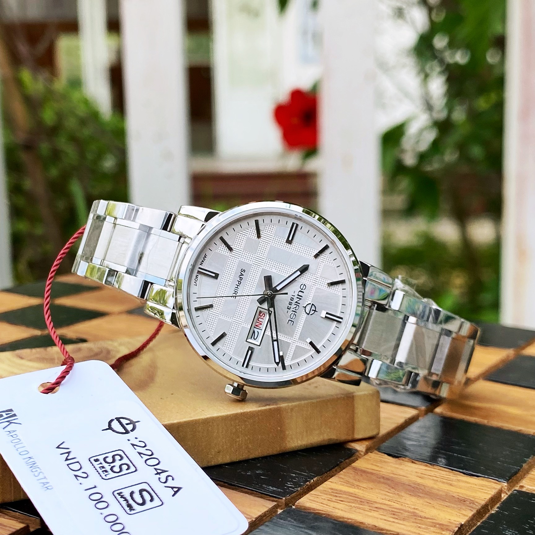 ĐỒNG HỒ ĐÔI SUNRISE 1204SA VÀ 2204SA CHÍNH HÃNG