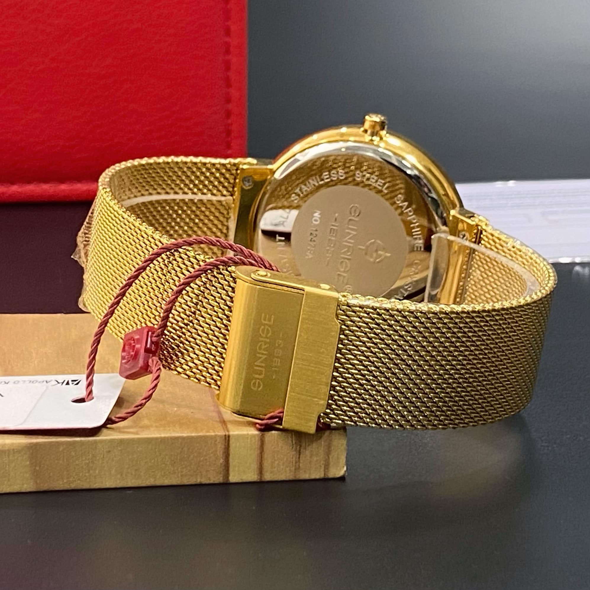 Sunrise 1247SA | ĐỒNG HỒ NAM DÂY MÀNH | KT