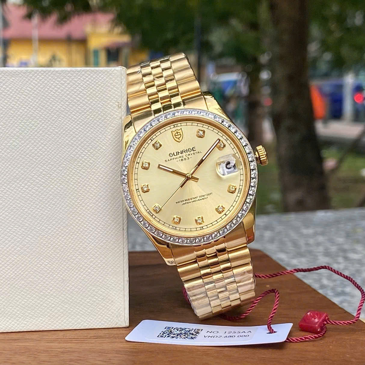 Sunrise 1255AA: Tuyệt Phẩm Tiểu Rolex – Đẳng Cấp Quý Ông Thành Đạt