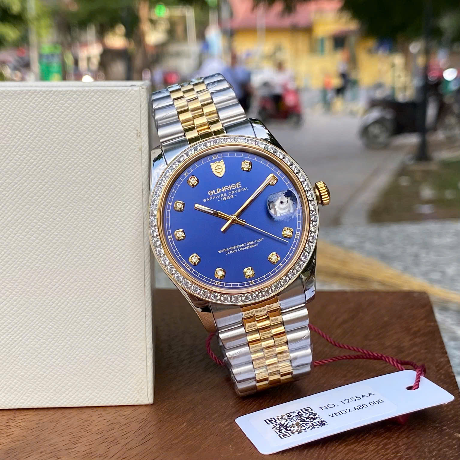 Sunrise 1255AA: Tuyệt Phẩm Tiểu Rolex – Đẳng Cấp Quý Ông Thành Đạt