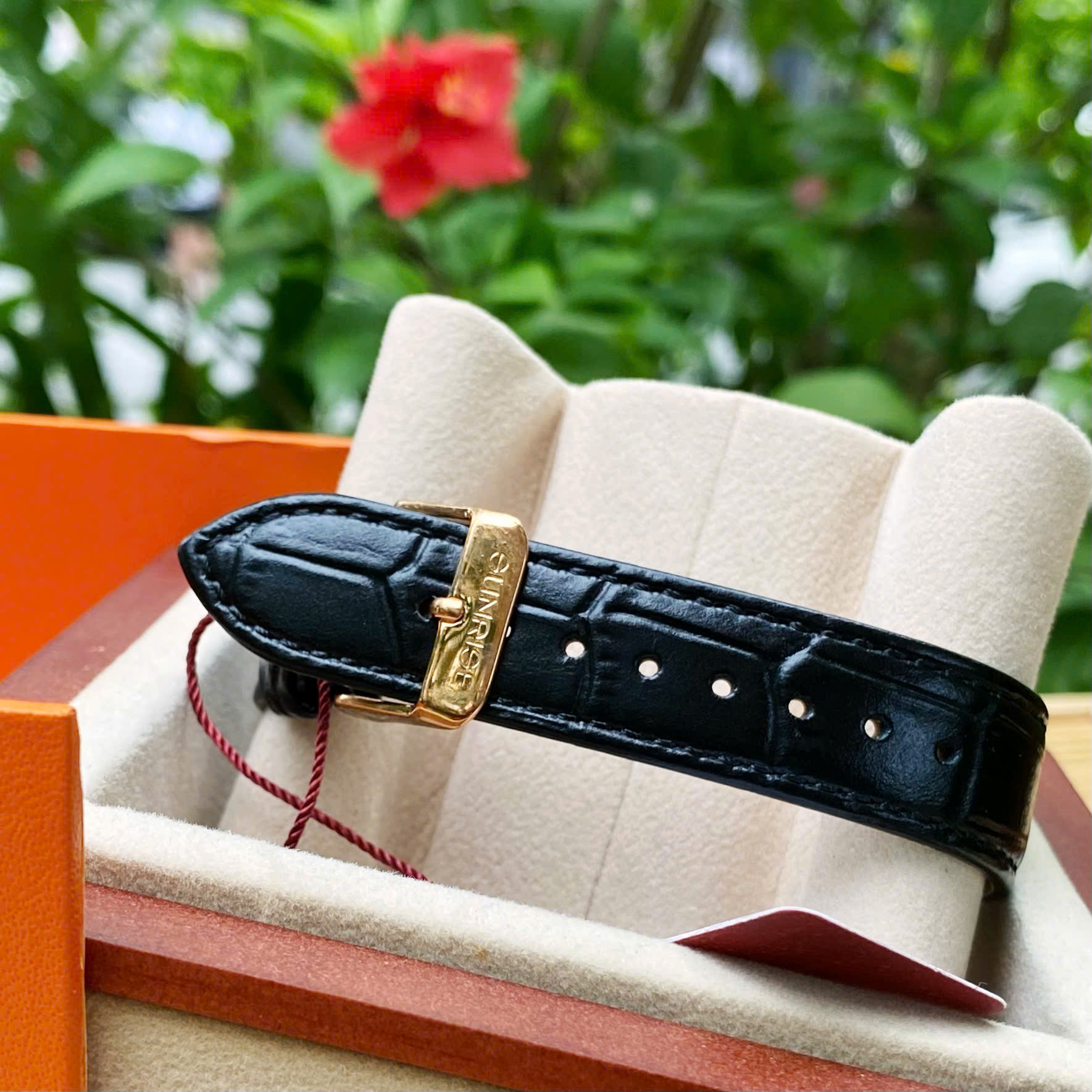 ĐỒNG HỒ ĐÔI SUNRISE DÂY DA 1257PA và 2257PA CHÍNH HÃNG