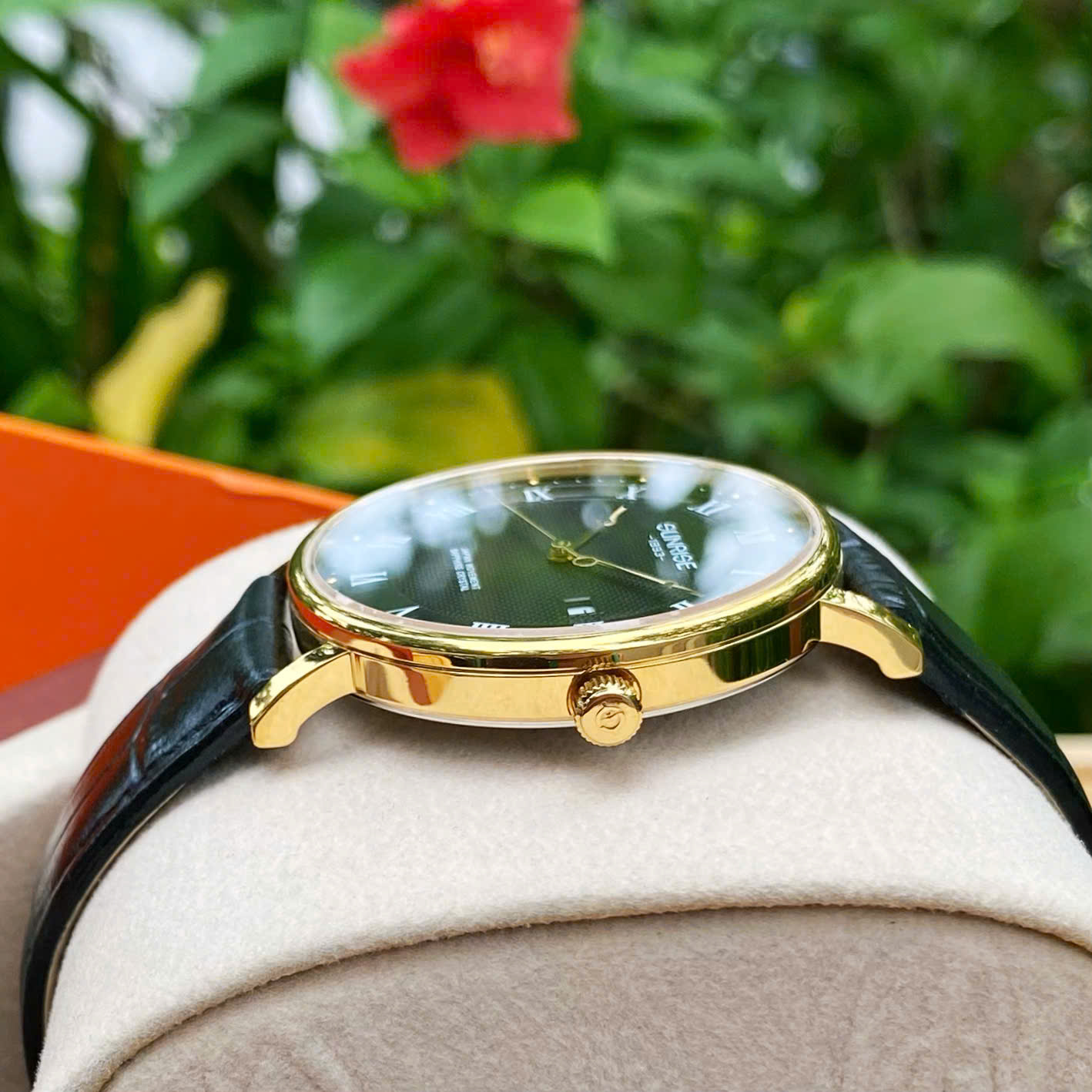 ĐỒNG HỒ ĐÔI SUNRISE DÂY DA 1257PA và 2257PA CHÍNH HÃNG