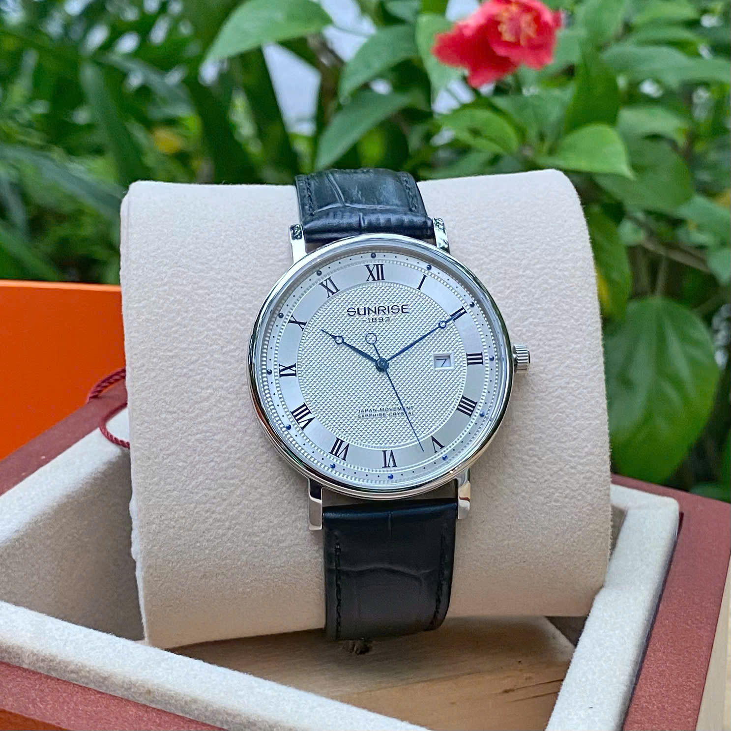 ĐỒNG HỒ NAM SUNRISE DÂY DA 1257PA CHÍNH HÃNG