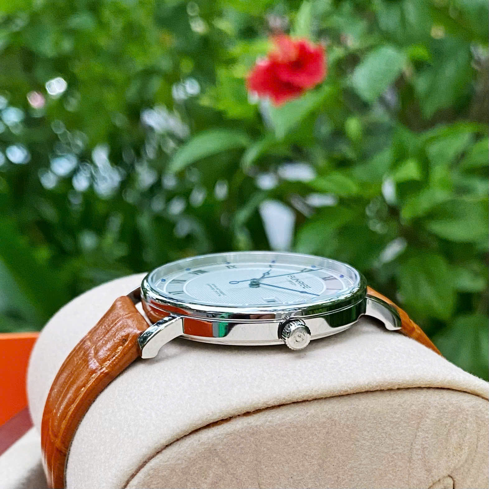 ĐỒNG HỒ NAM SUNRISE DÂY DA 1257PA CHÍNH HÃNG