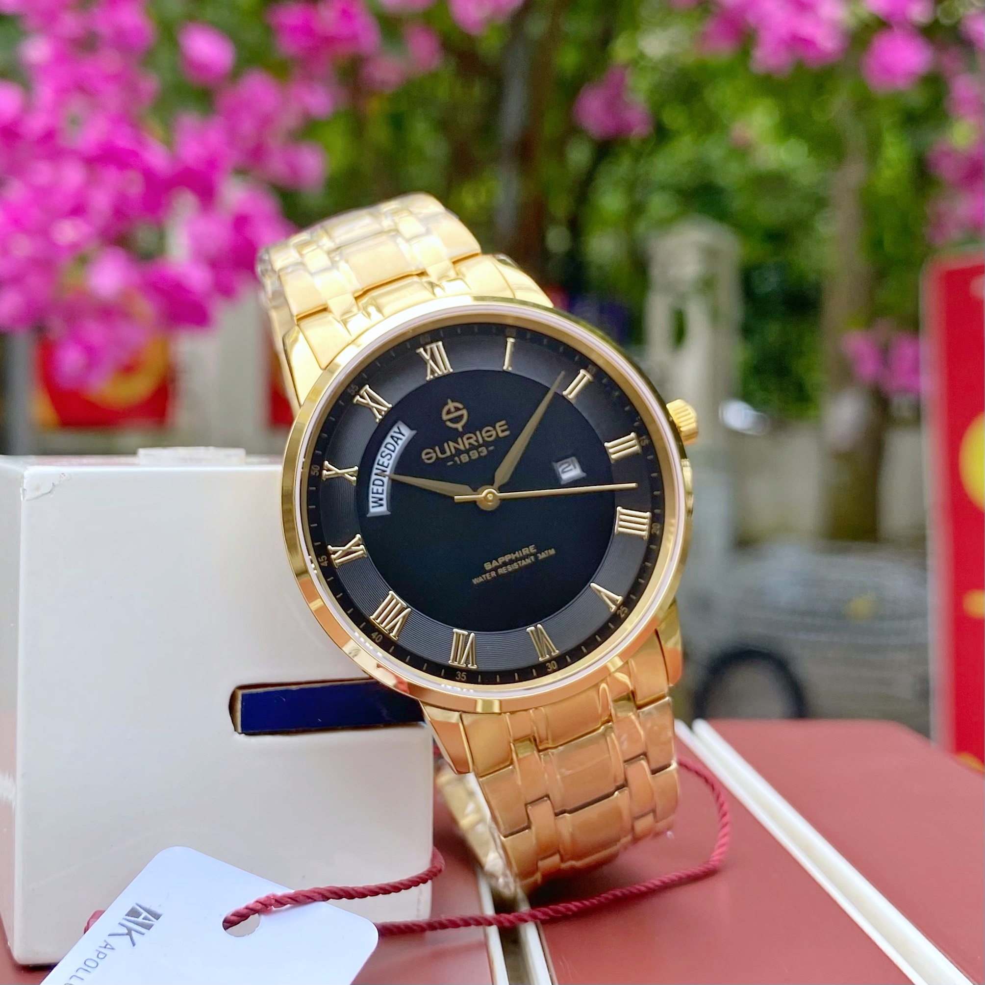 SUNRISE 1200SA ĐỒNG HỒ NAM CHÍNH HÃNG