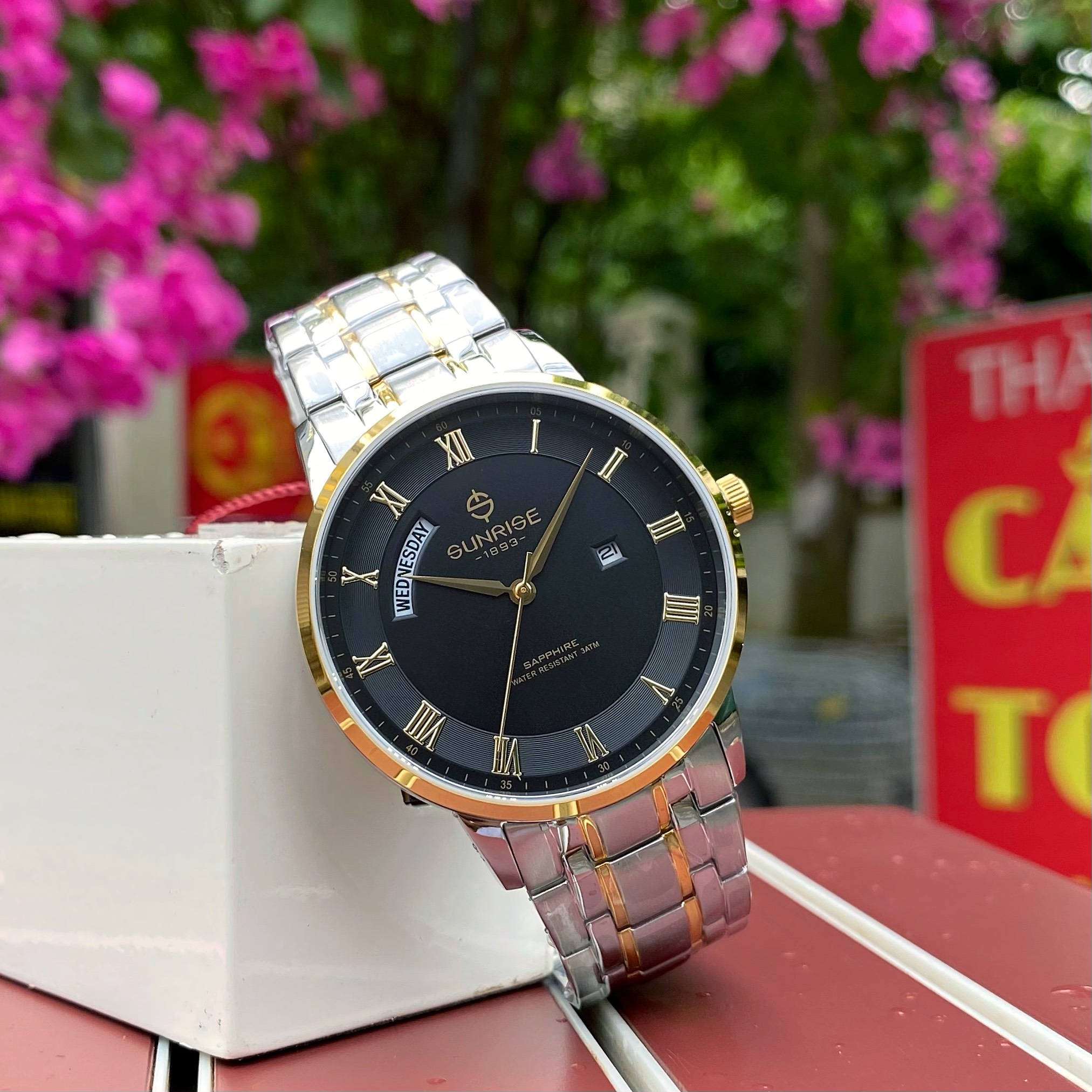 SUNRISE 1200SA ĐỒNG HỒ NAM CHÍNH HÃNG