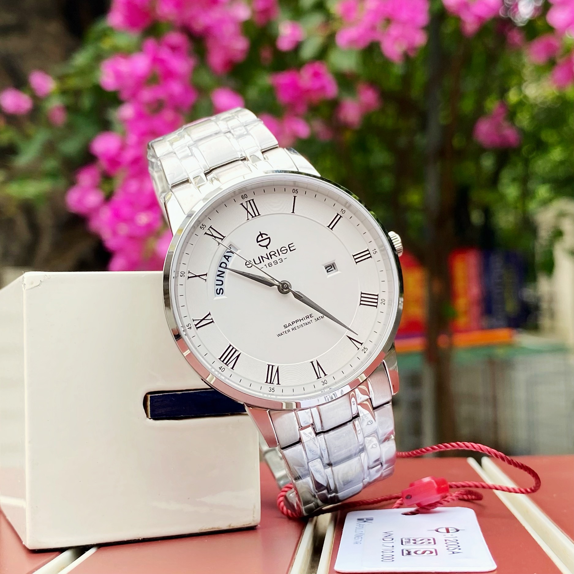 SUNRISE 1200SA ĐỒNG HỒ NAM CHÍNH HÃNG