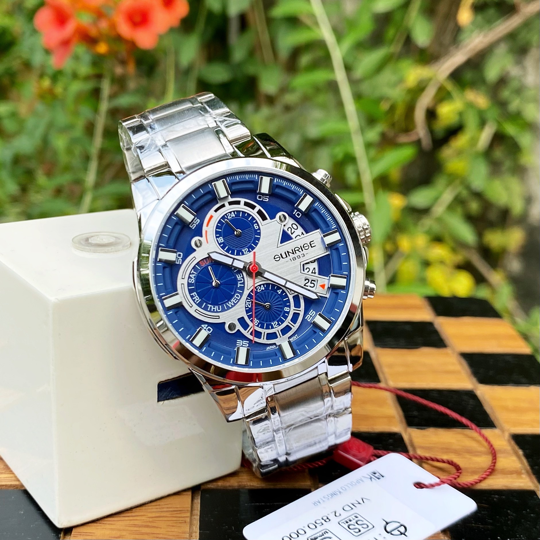 ĐỒNG HỒ NAM SUNRISE 6 KIM 1270SA CHÍNH HÃNG
