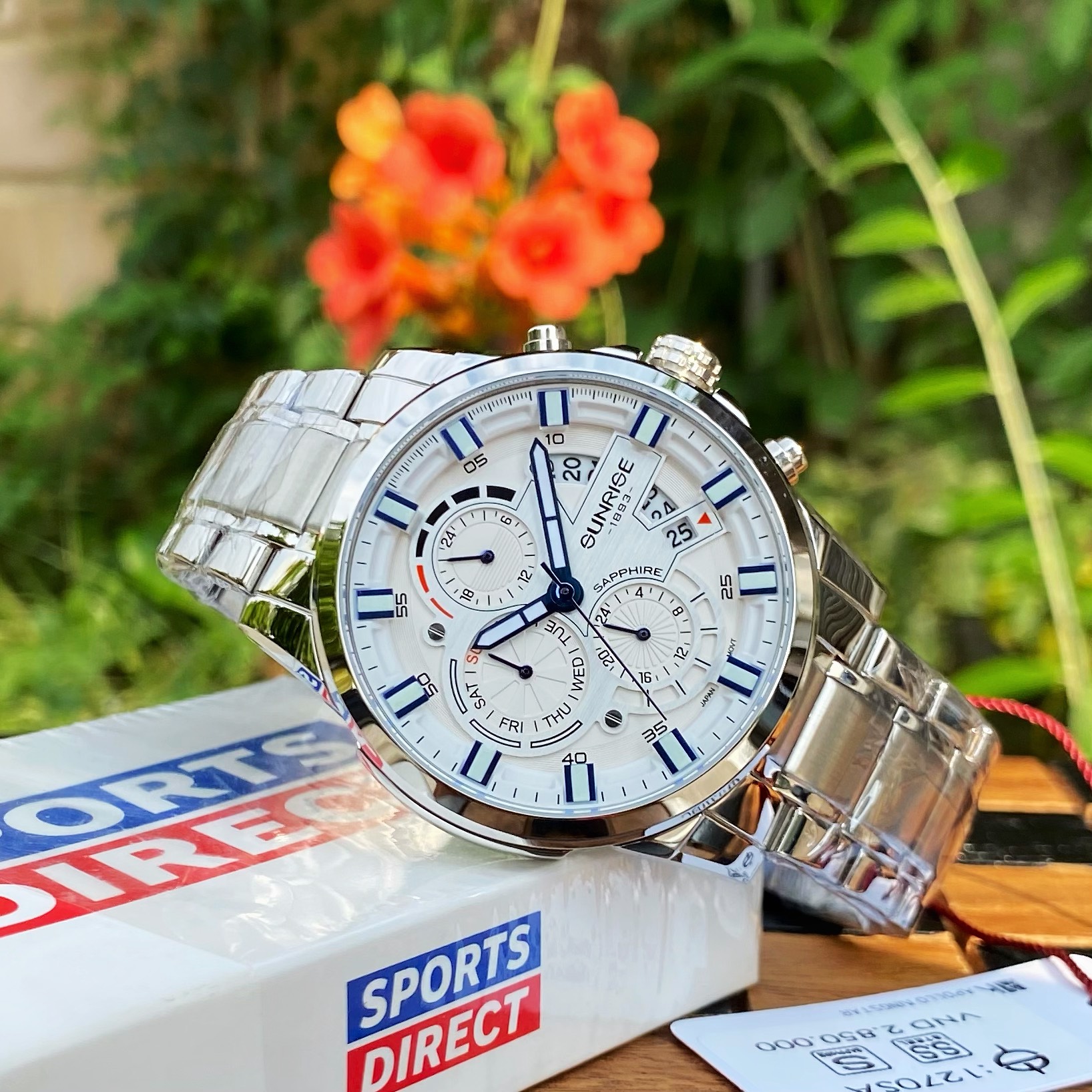 ĐỒNG HỒ NAM SUNRISE 6 KIM 1270SA CHÍNH HÃNG