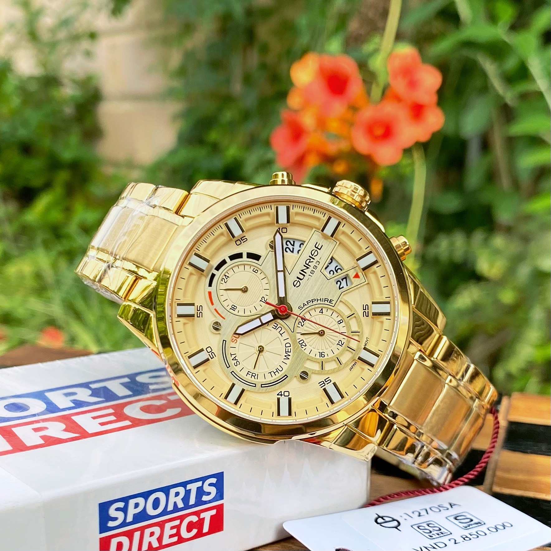 ĐỒNG HỒ NAM SUNRISE 6 KIM 1270SA CHÍNH HÃNG