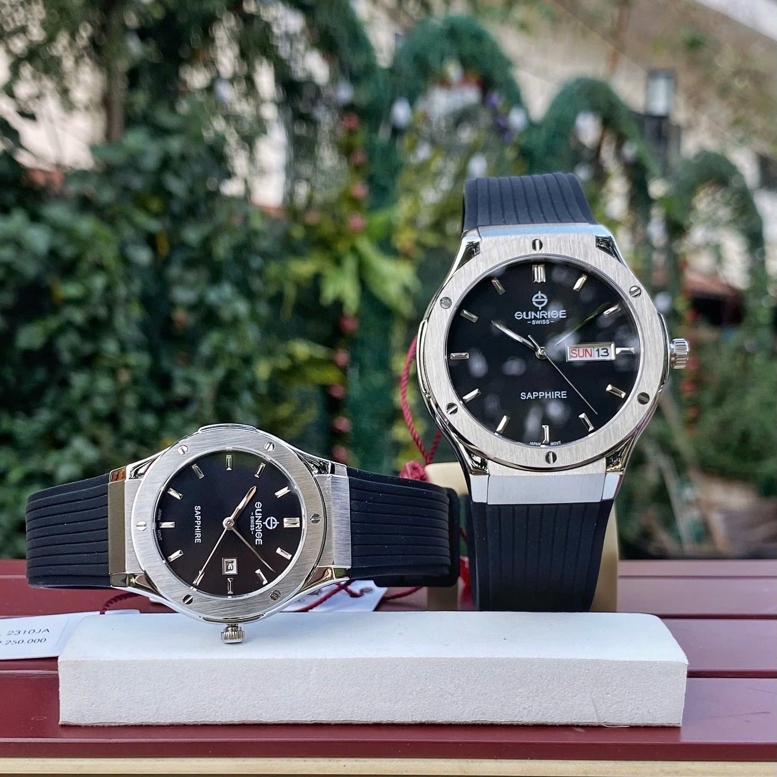 Đồng hồ tình nhân Sunrise 1310JA nổi bật với phong cách Luxury Sport Watch