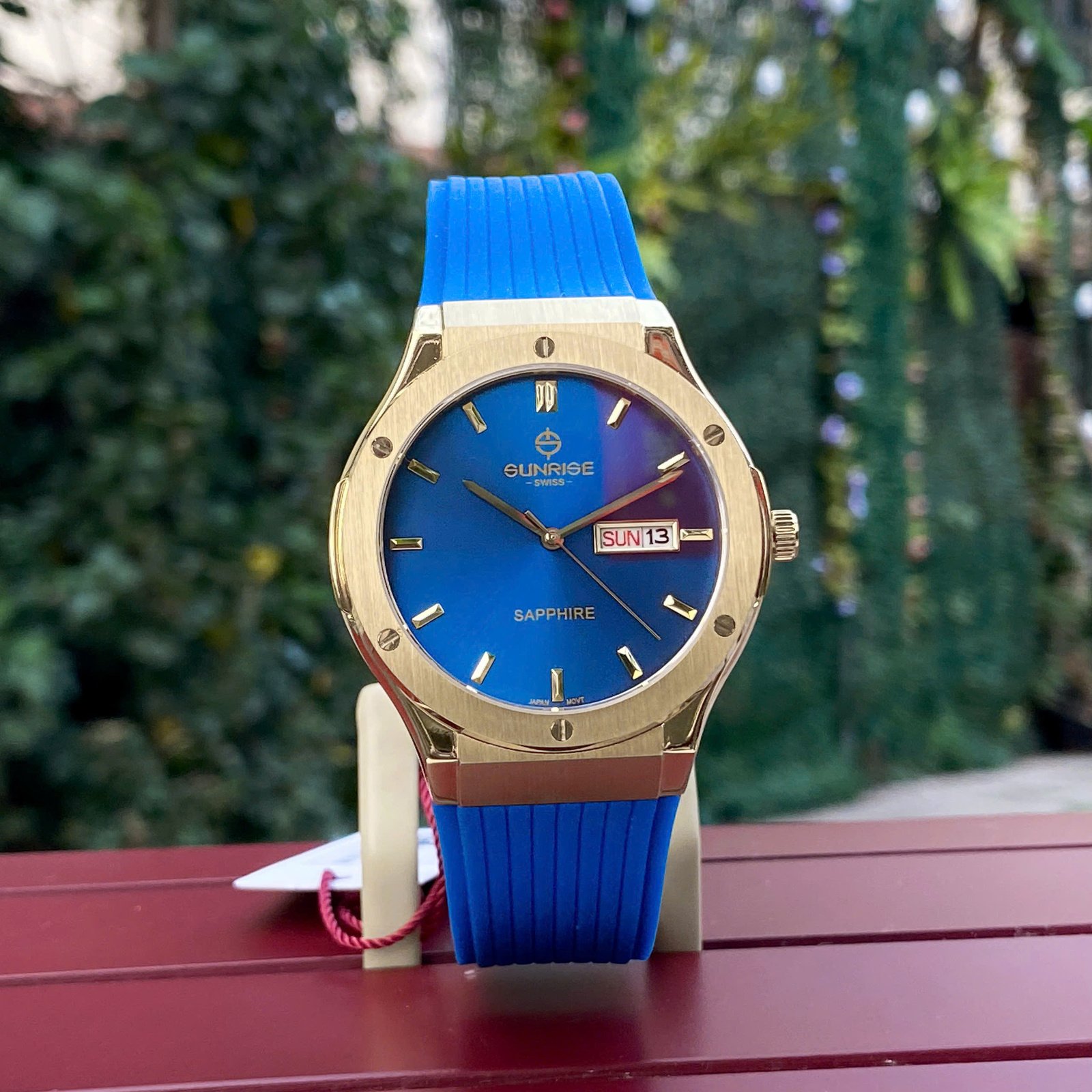 Đồng Hồ Nam Sunrise 1310JA - Tiểu Hublot Cá Tính