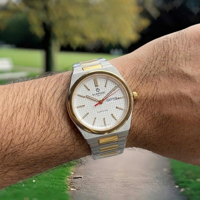 Sunrise 1331SA - Đồng Hồ Phong Cách AP Royal Oak Đẳng Cấp | Kính Sapphire, Máy Nhật