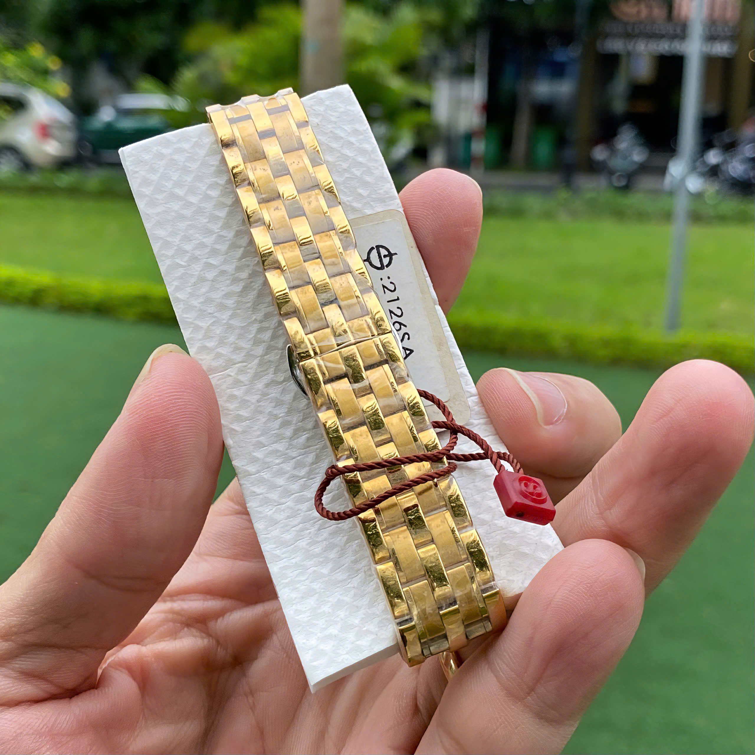 Đồng Hồ Nữ Sunrise Siêu Mỏng 2126SA Chính Hãng