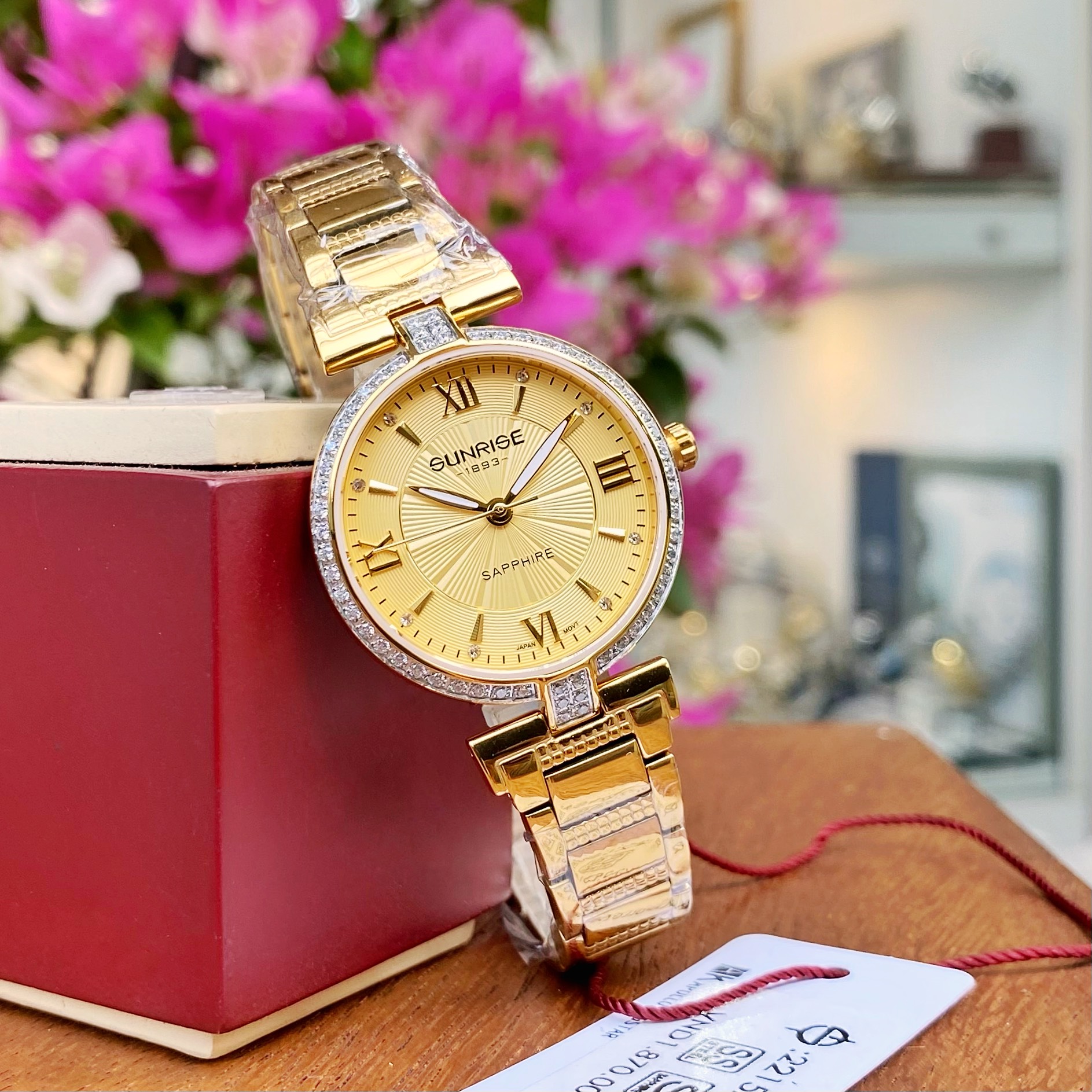 Đồng Hồ Nữ Sunrise 2215AB Chính Hãng