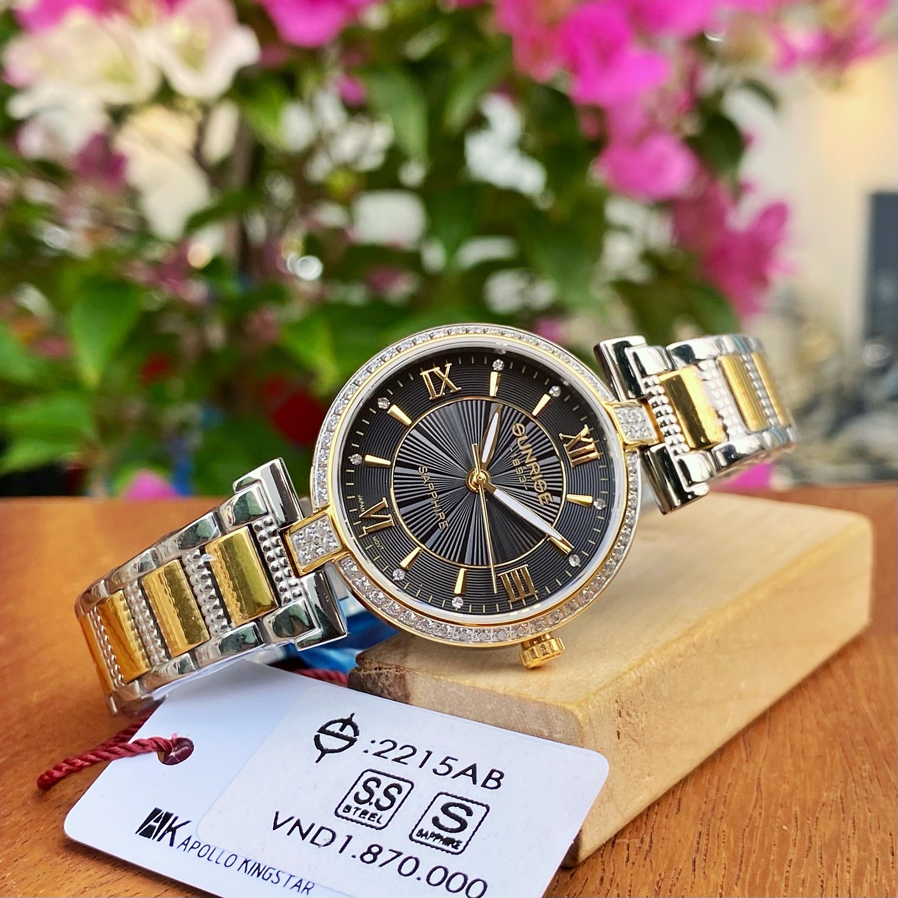 Đồng Hồ Nữ Sunrise 2215AB Chính Hãng