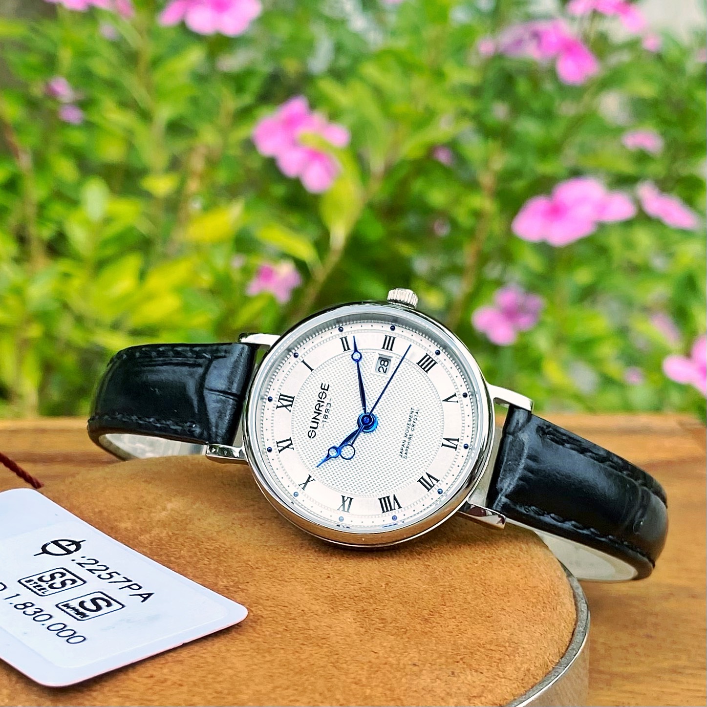Đồng Hồ Sunrise Dây Da 2257PA