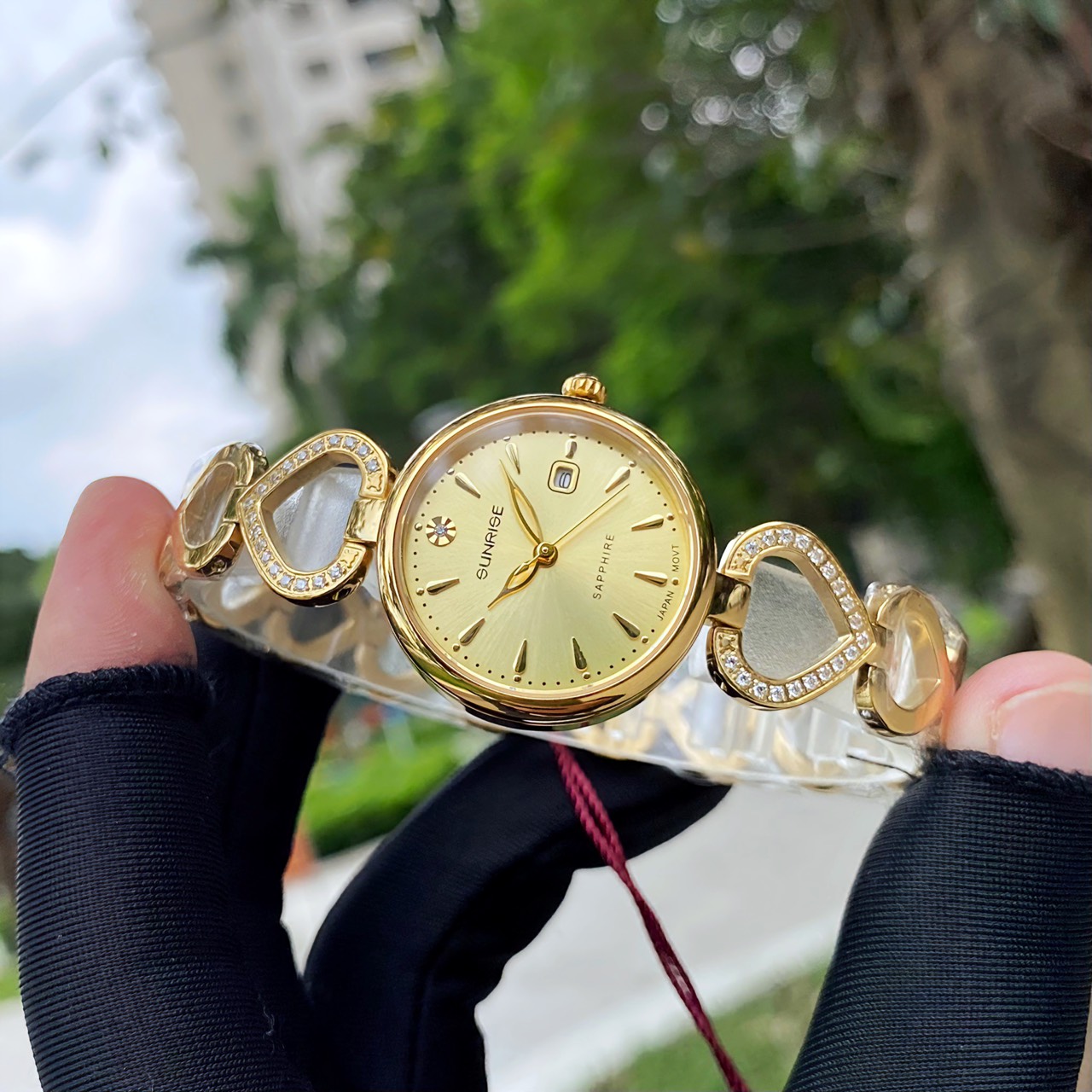 ĐỒNG HỒ LẮC TAY NỮ SUNRISE 9027SA CHÍNH HÃNG